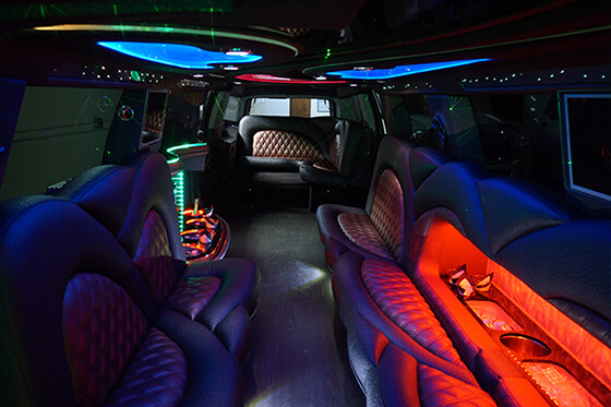 cadillac limousine lights